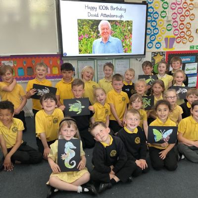David Attenborough Inspired Artwork